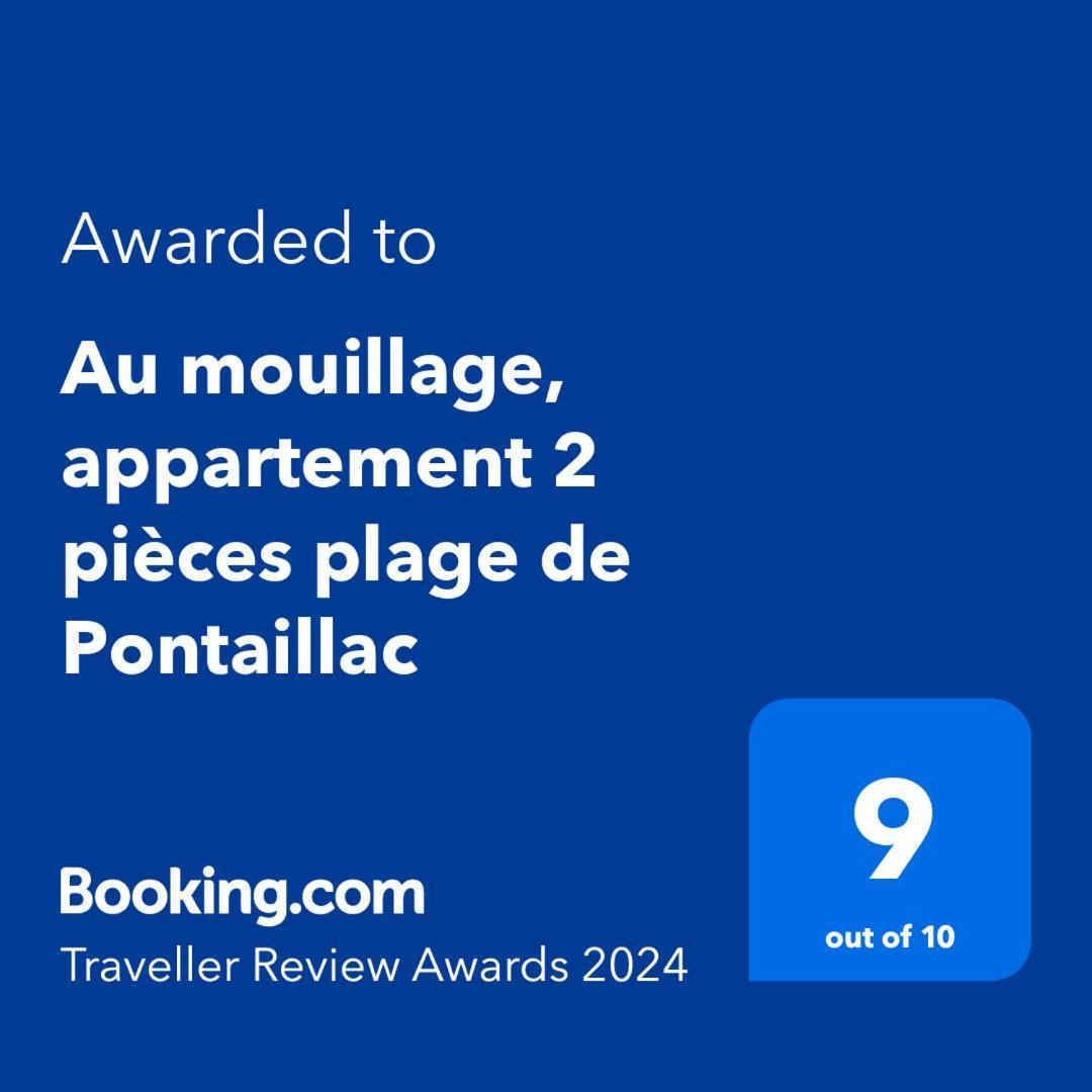 Au Mouillage, Appartement 2 Pieces Plage De Pontaillac Vaux-sur-Mer Rum bild